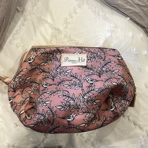 Primrose hill bird print make up bag